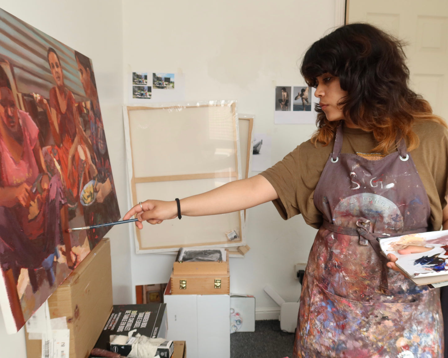 “Summer with Organic Mangoes”- Original Painting