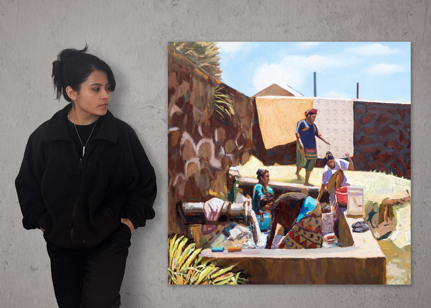 “Unrushed Conversations”- Original Painting