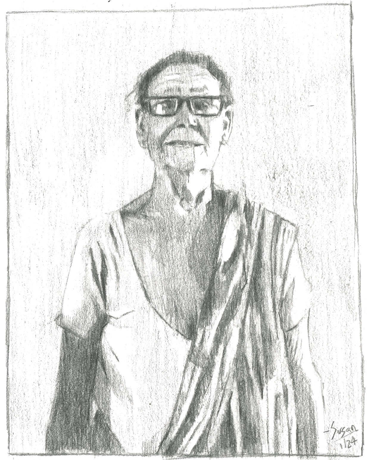 “Woman in Saree”