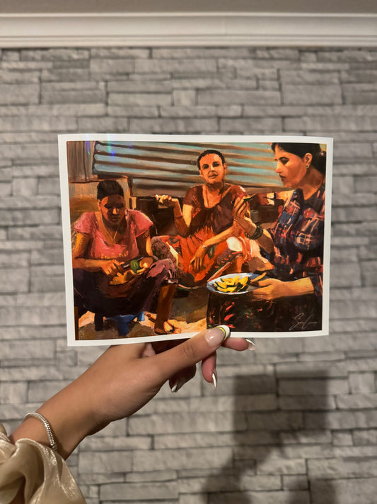 “Summer with Organic Mangoes”- Art prints